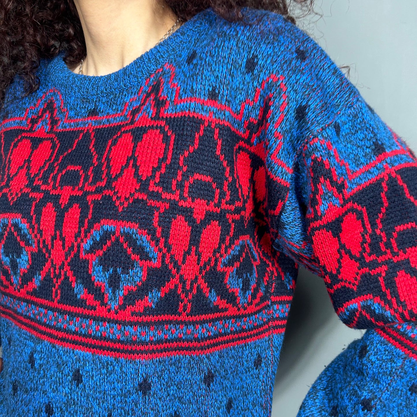 Patterned sweater