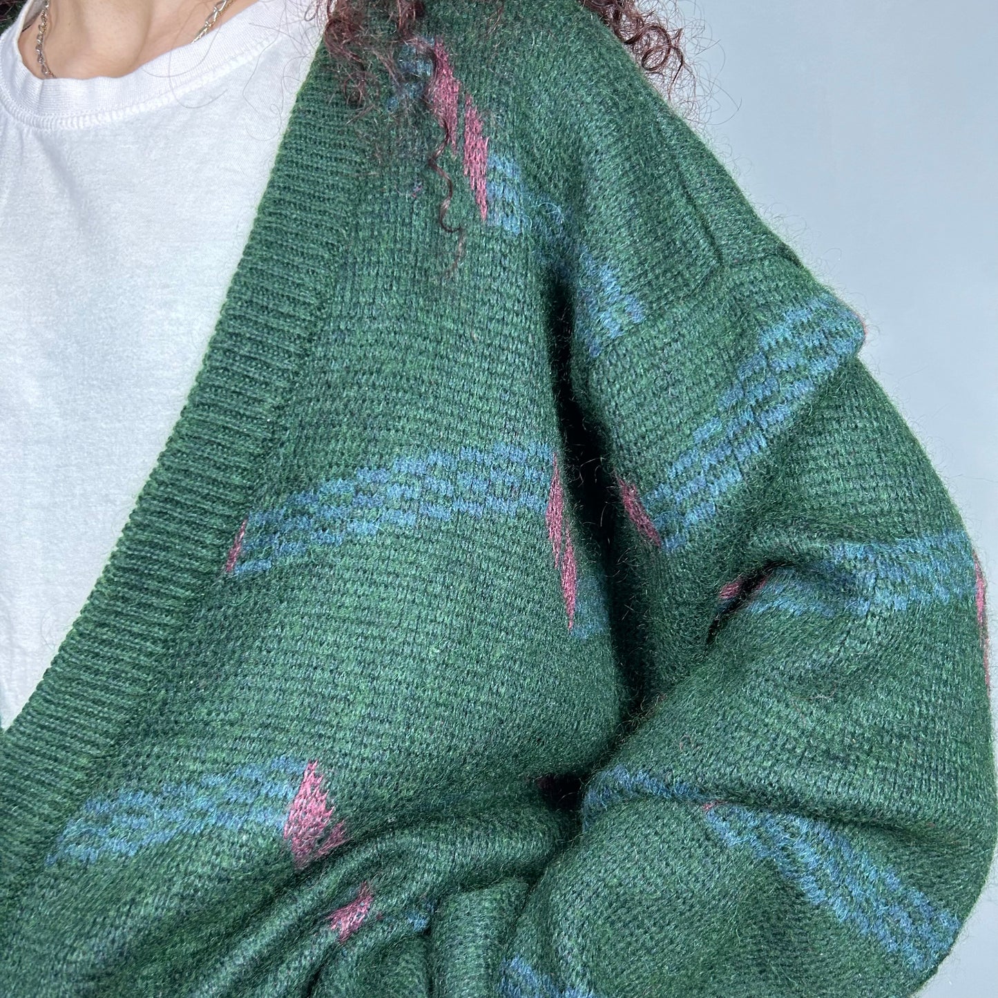 Patterned cardigan
