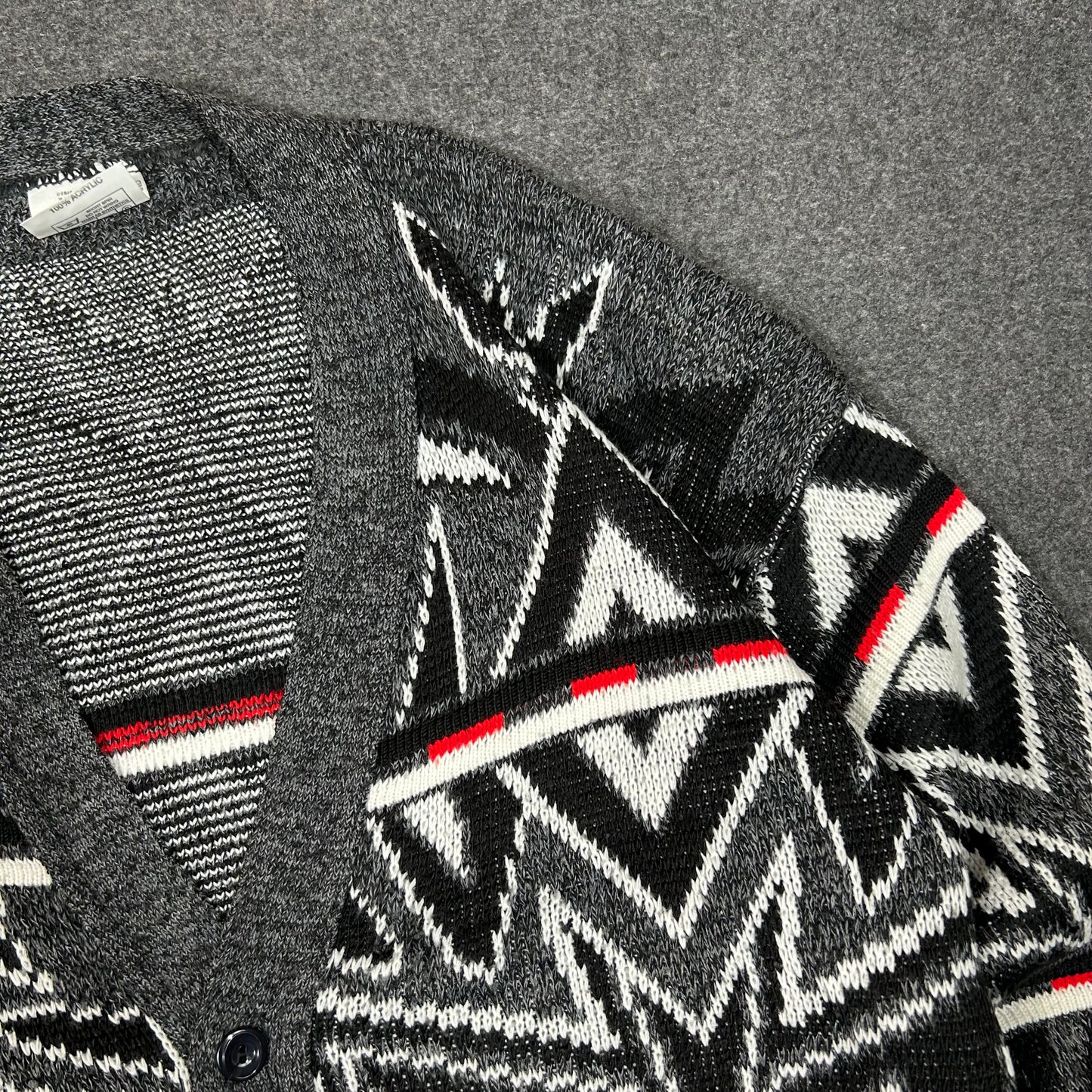 Patterned cardigan