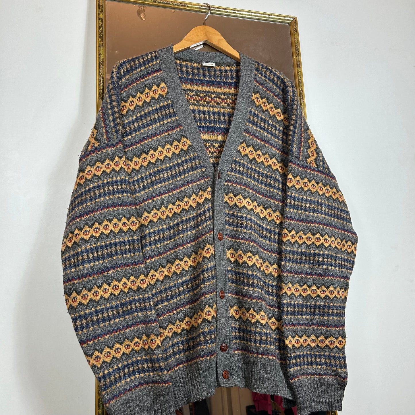 Patterned cardigan