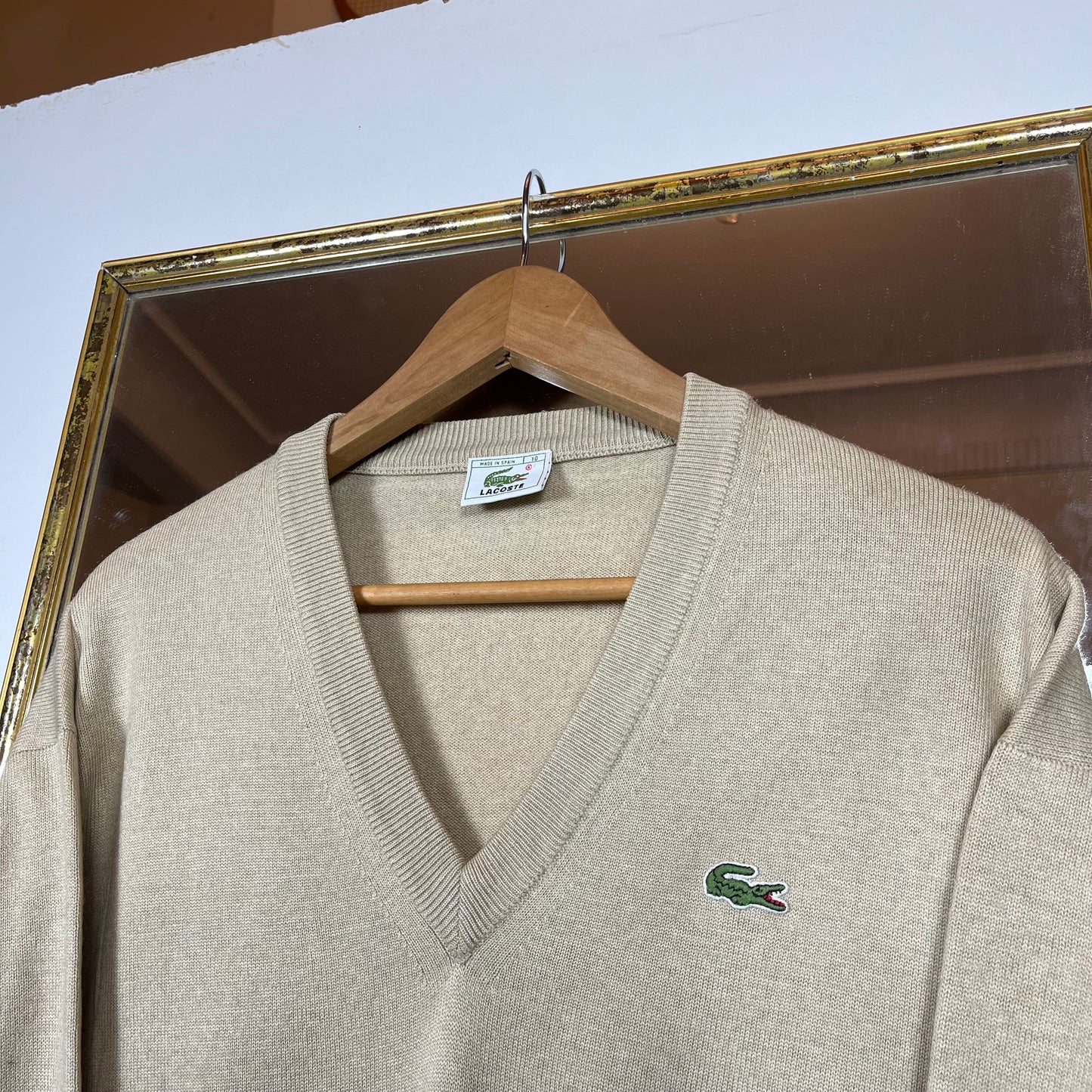 Lacoste V neck sweater