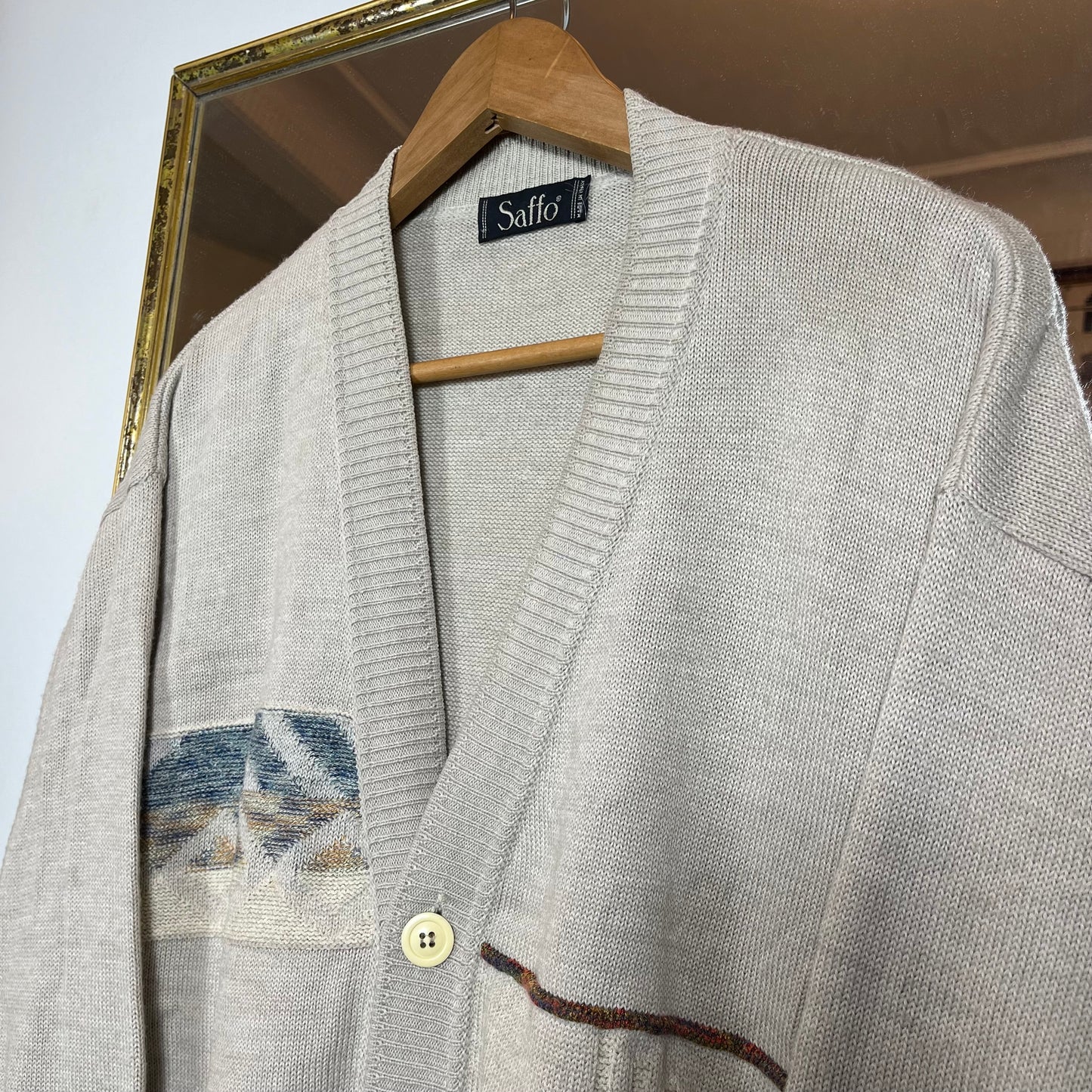 Patterned cardigan