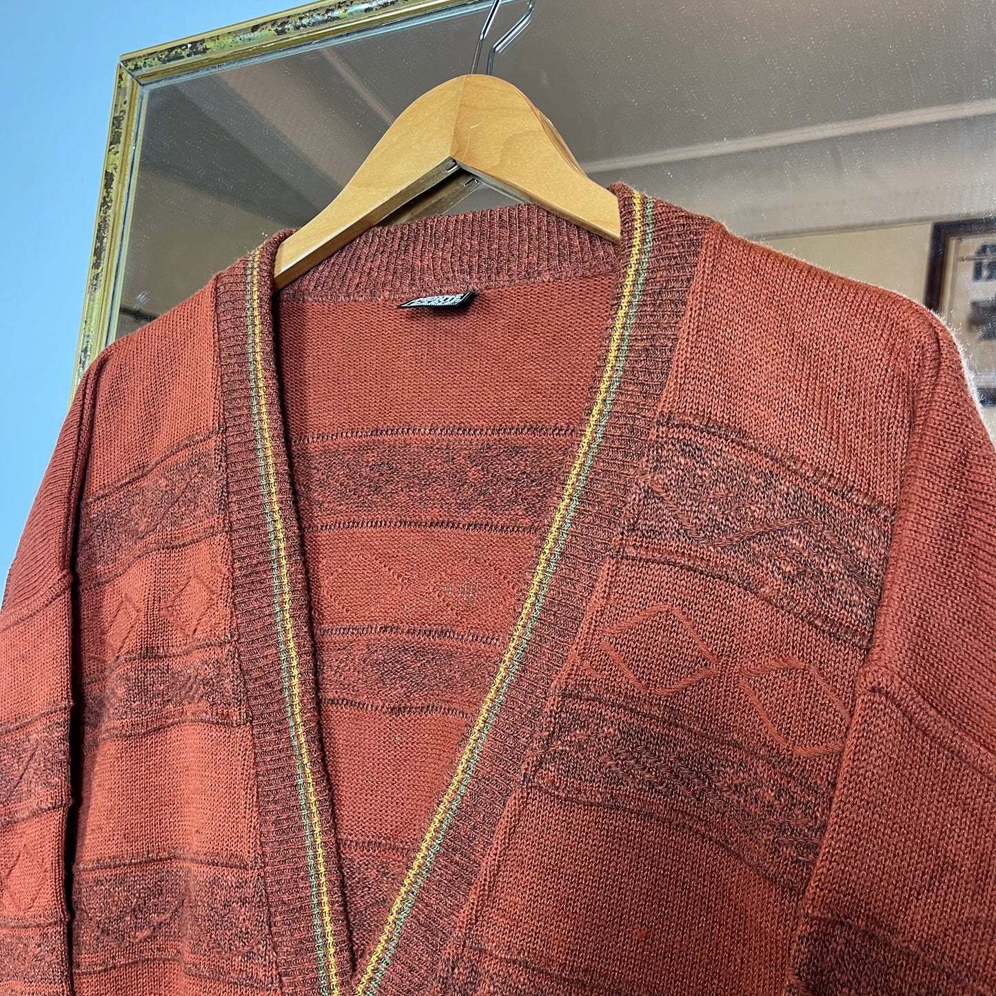 Patterned cardigan