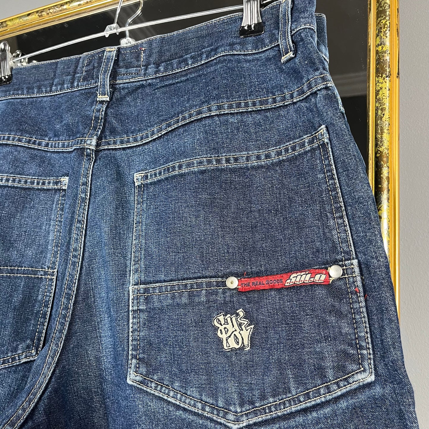 Denim shorts