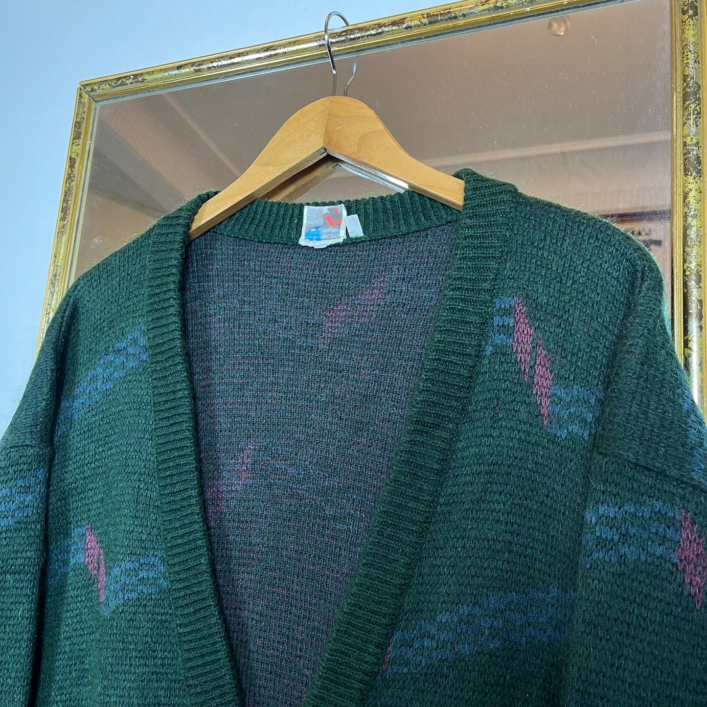 Patterned cardigan