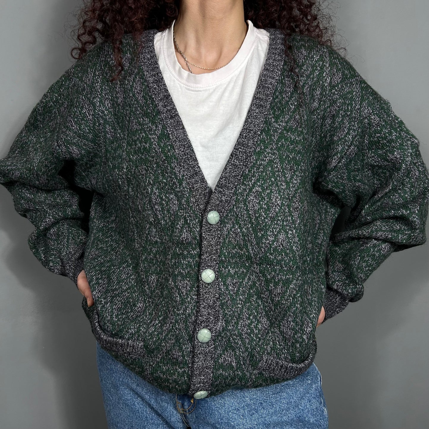 Patterned cardigan