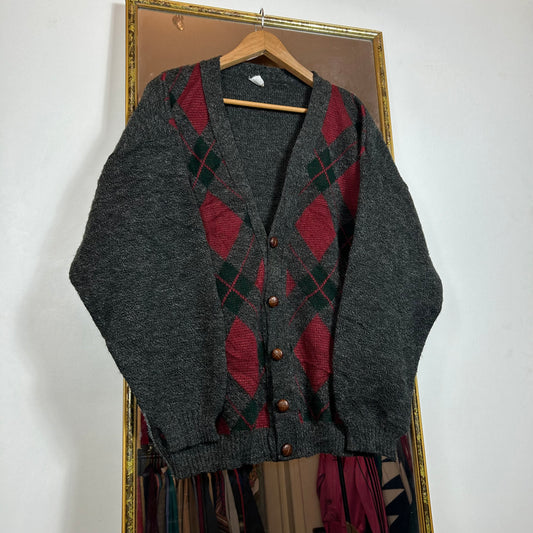 Patterned cardigan