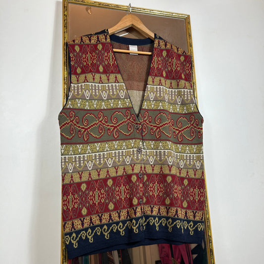 Patterned vest