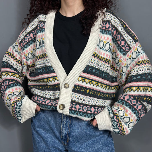 Patterned Cardigan
