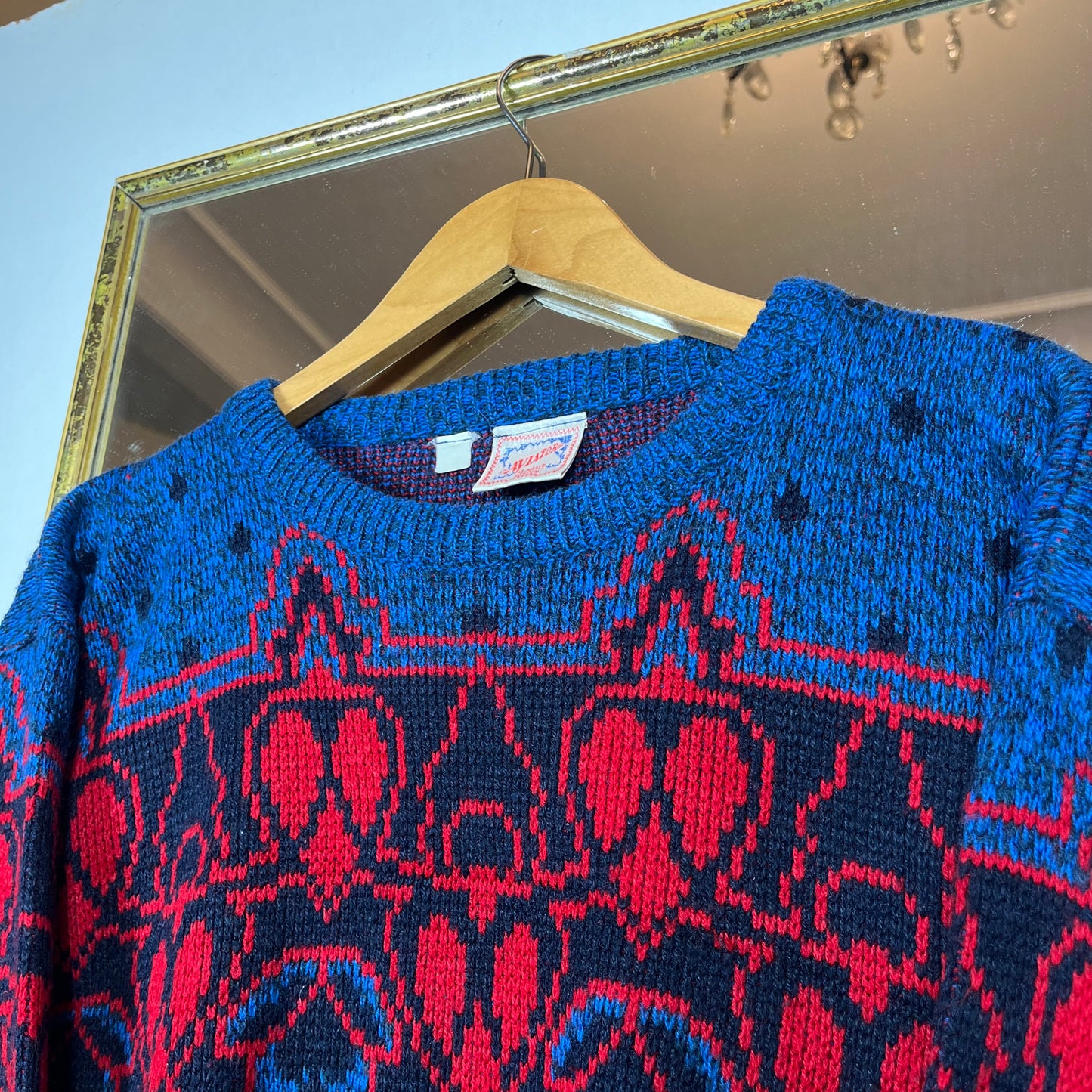 Patterned sweater