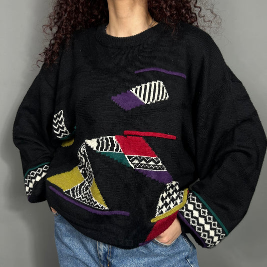 Patterned sweater