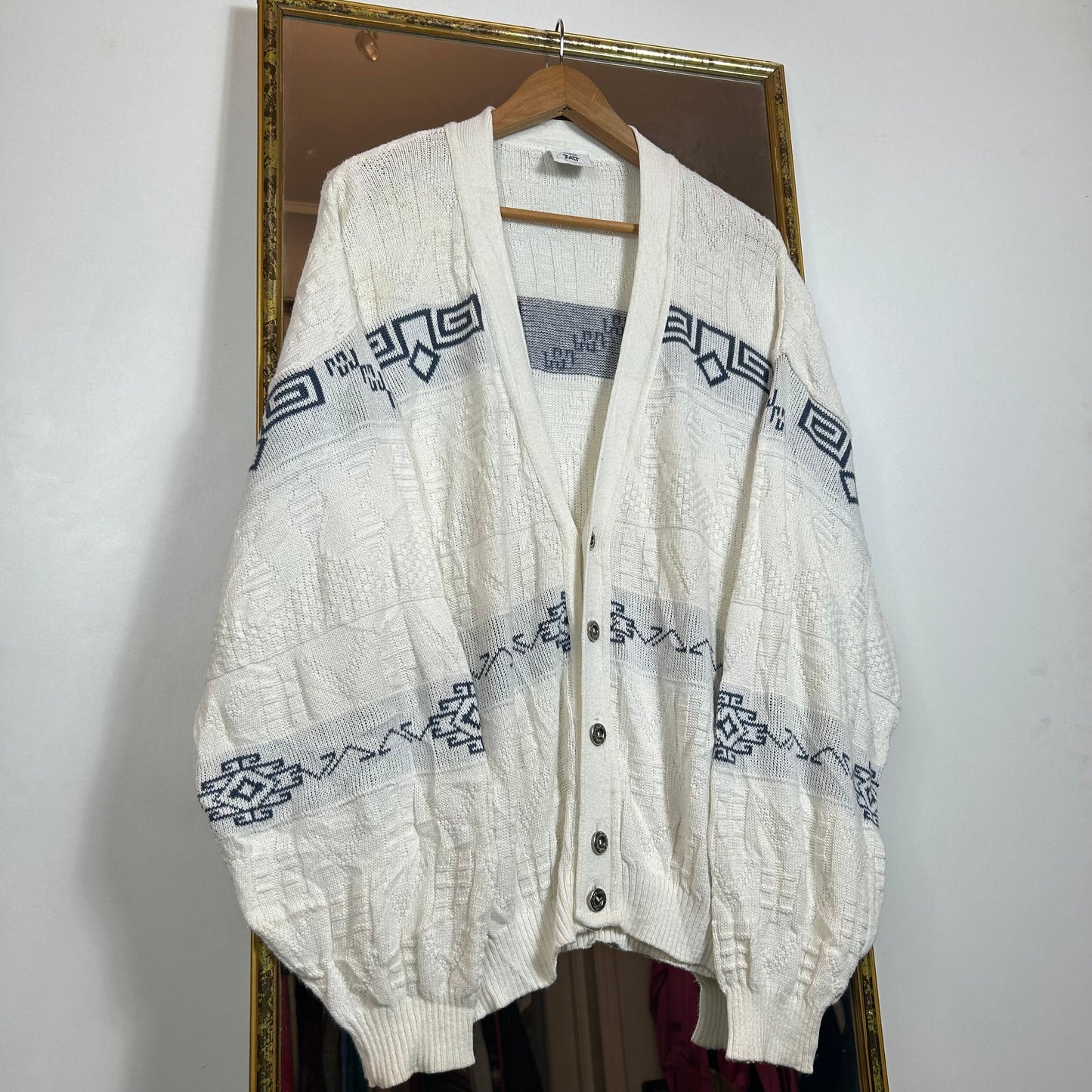 Patterned cardigan