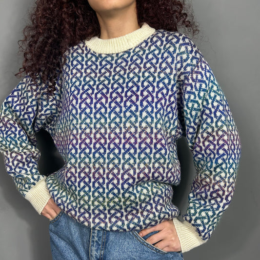 Patterned sweater