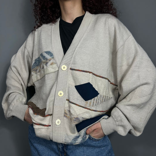 Patterned cardigan