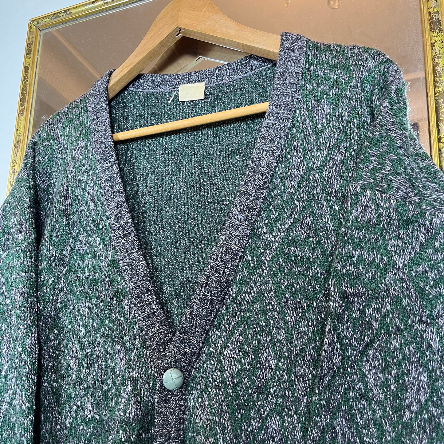 Patterned cardigan