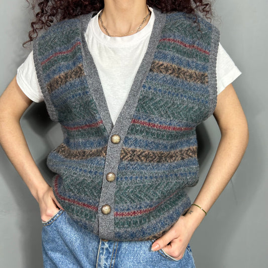 Patterned vest