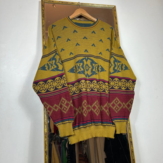 Patterned sweater
