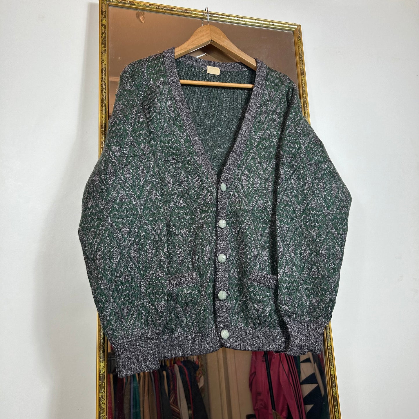 Patterned cardigan