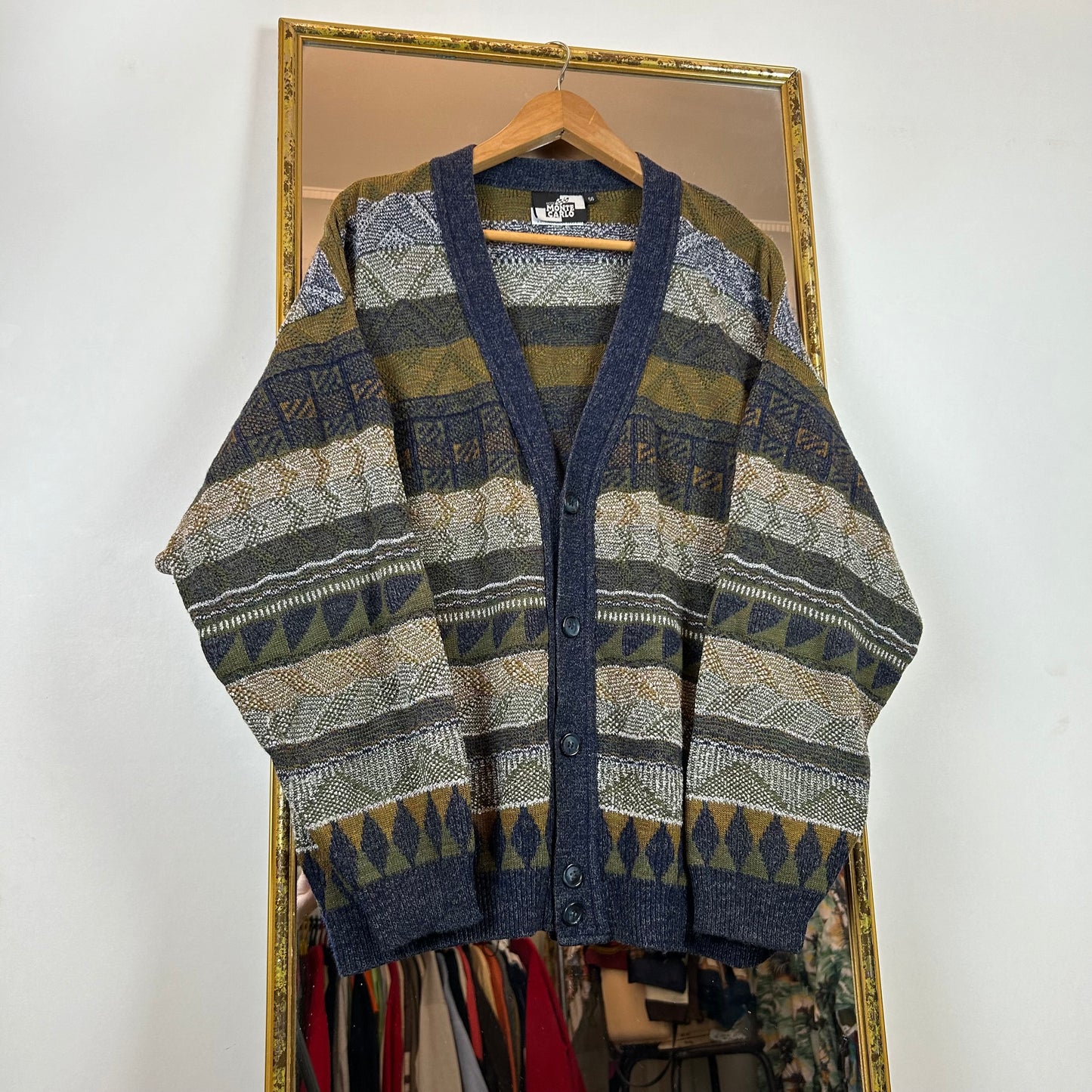 Patterned cardigan