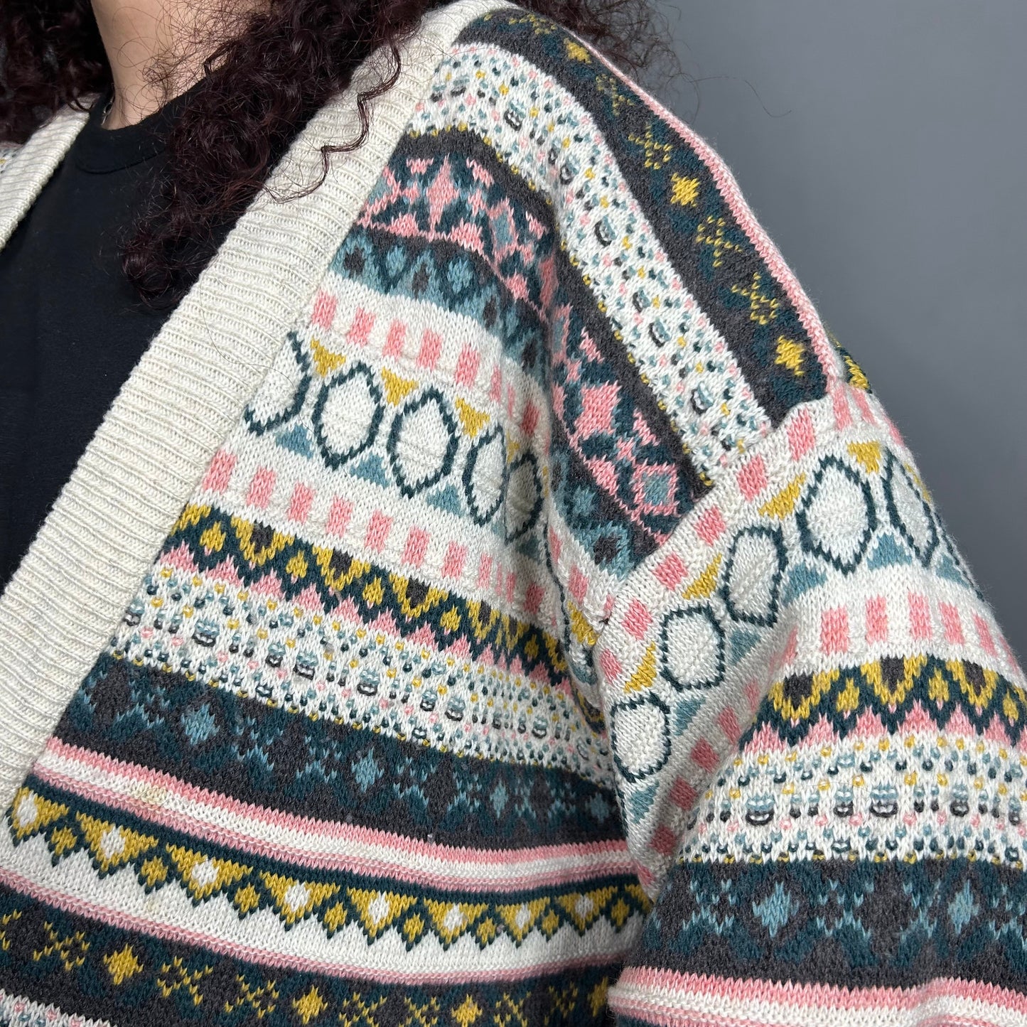 Patterned Cardigan