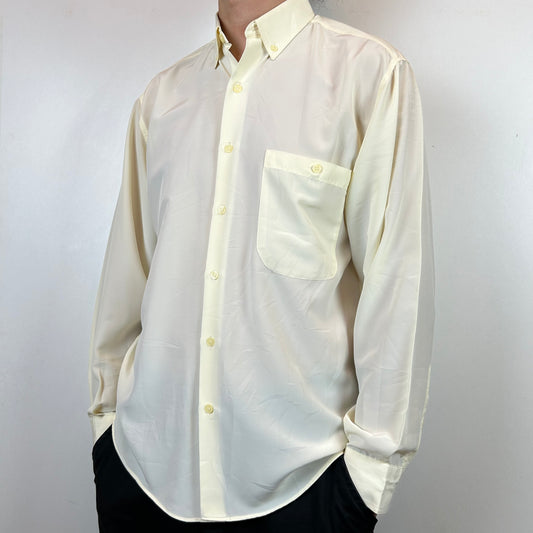 Long sleeve cream shirt