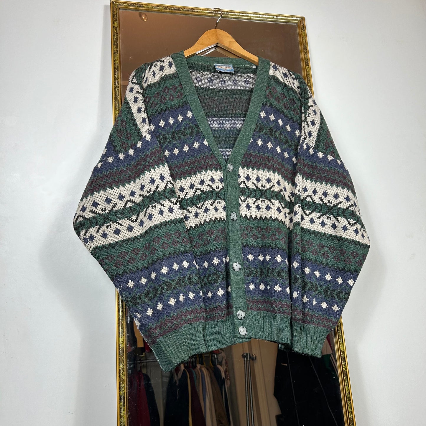 Patterned cardigan