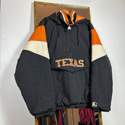 Starter 90's Texas Bullseye Half Zip