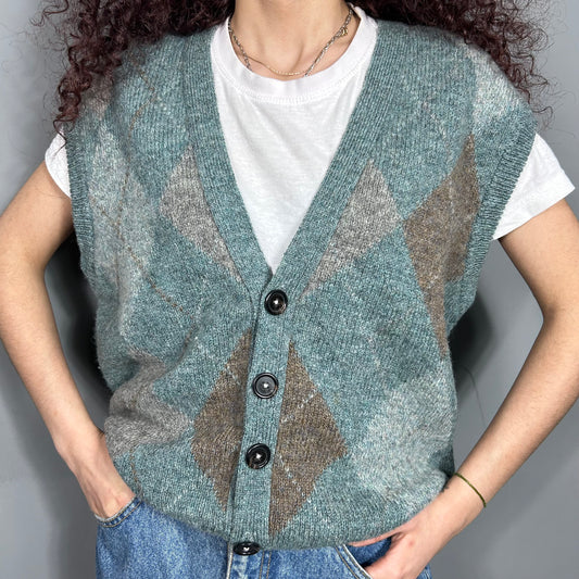 Patterned vest