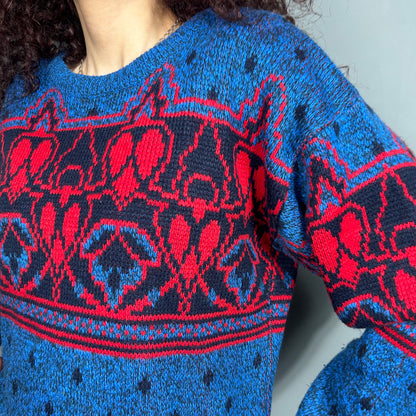 Patterned sweater