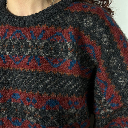 Patterned sweater