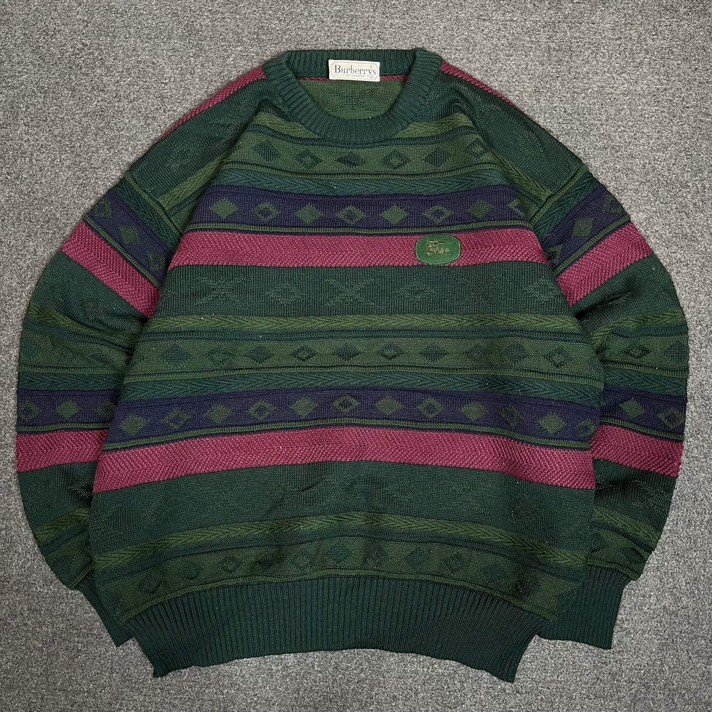 Burberry patterned sweater