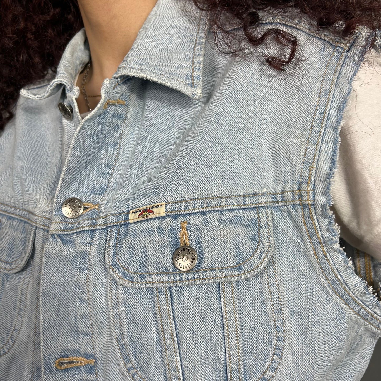 Denim vest