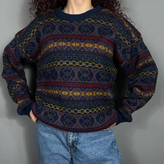 Patterned sweater