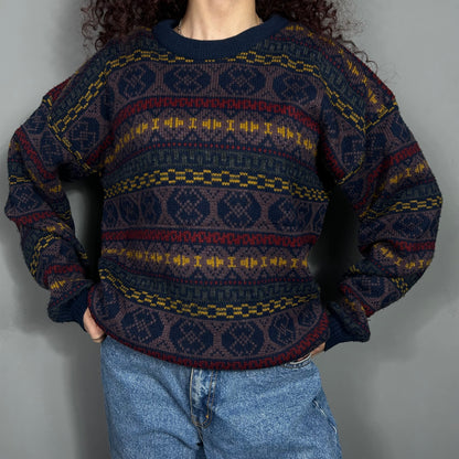 Patterned sweater