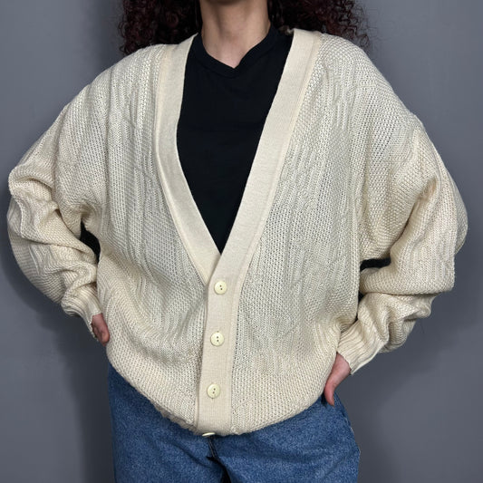 Cream cardigan