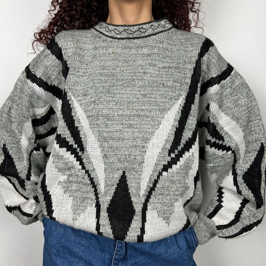 Patterned sweater