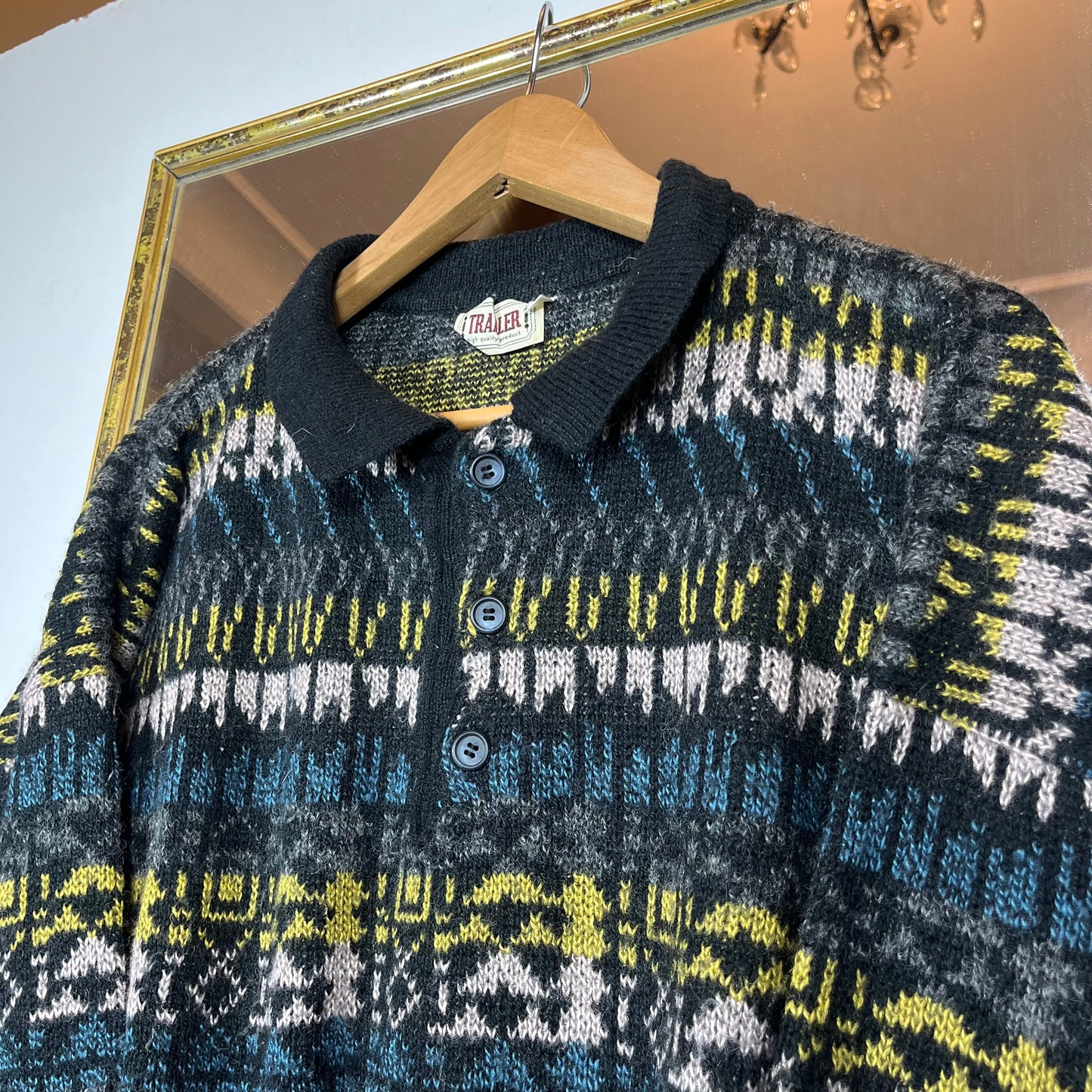 Patterned sweater