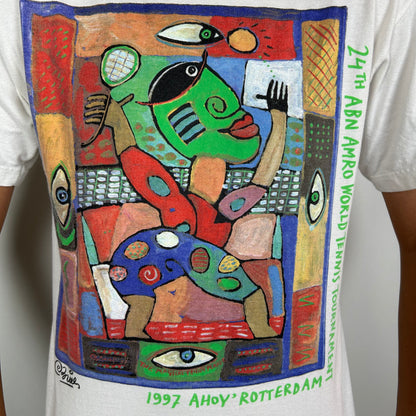 90s Rotterdam 1997 Tennis Tournament T-shirt