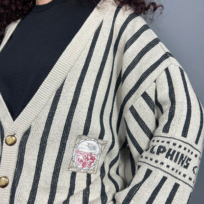 Striped cardigan