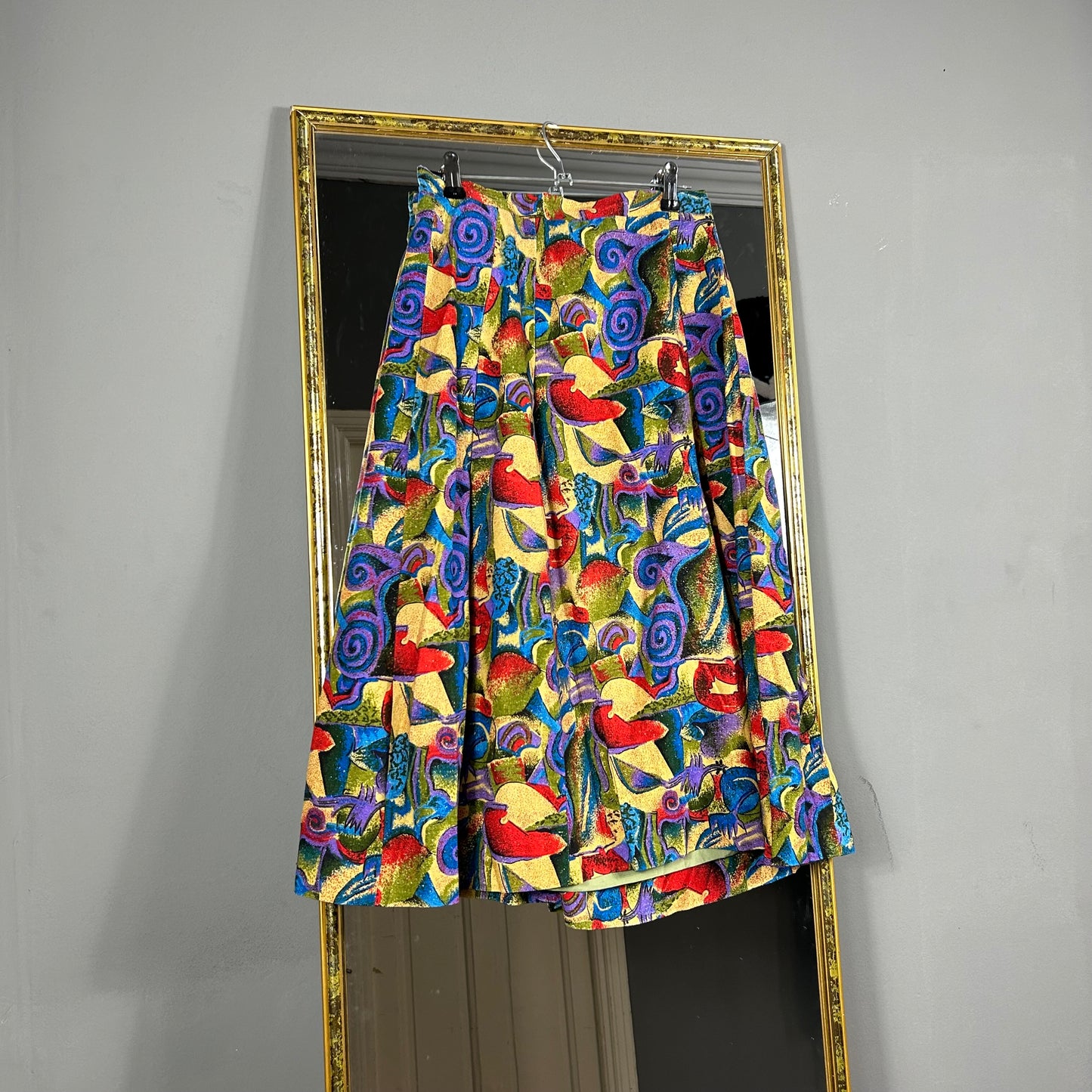 Vintage patterned skirt