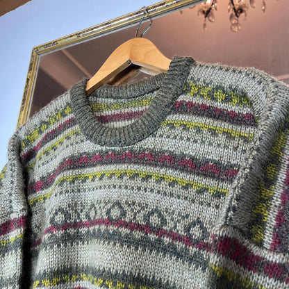 Patterned sweater