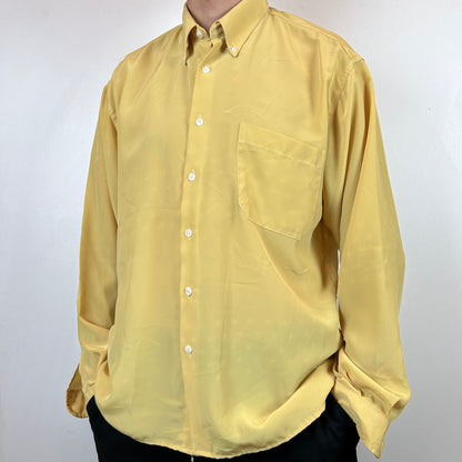 Long sleeve yellow shirt