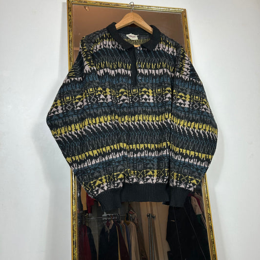 Patterned sweater
