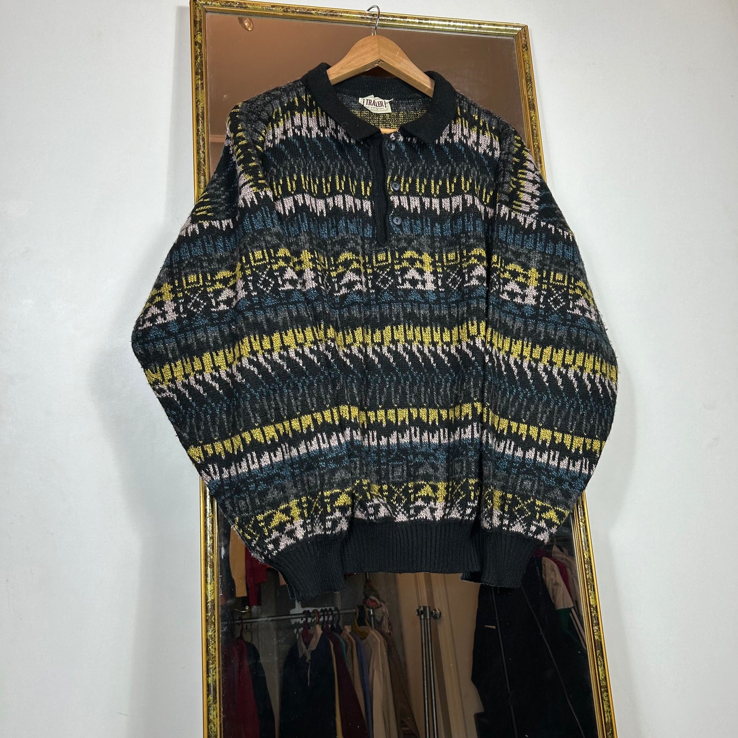 Patterned sweater