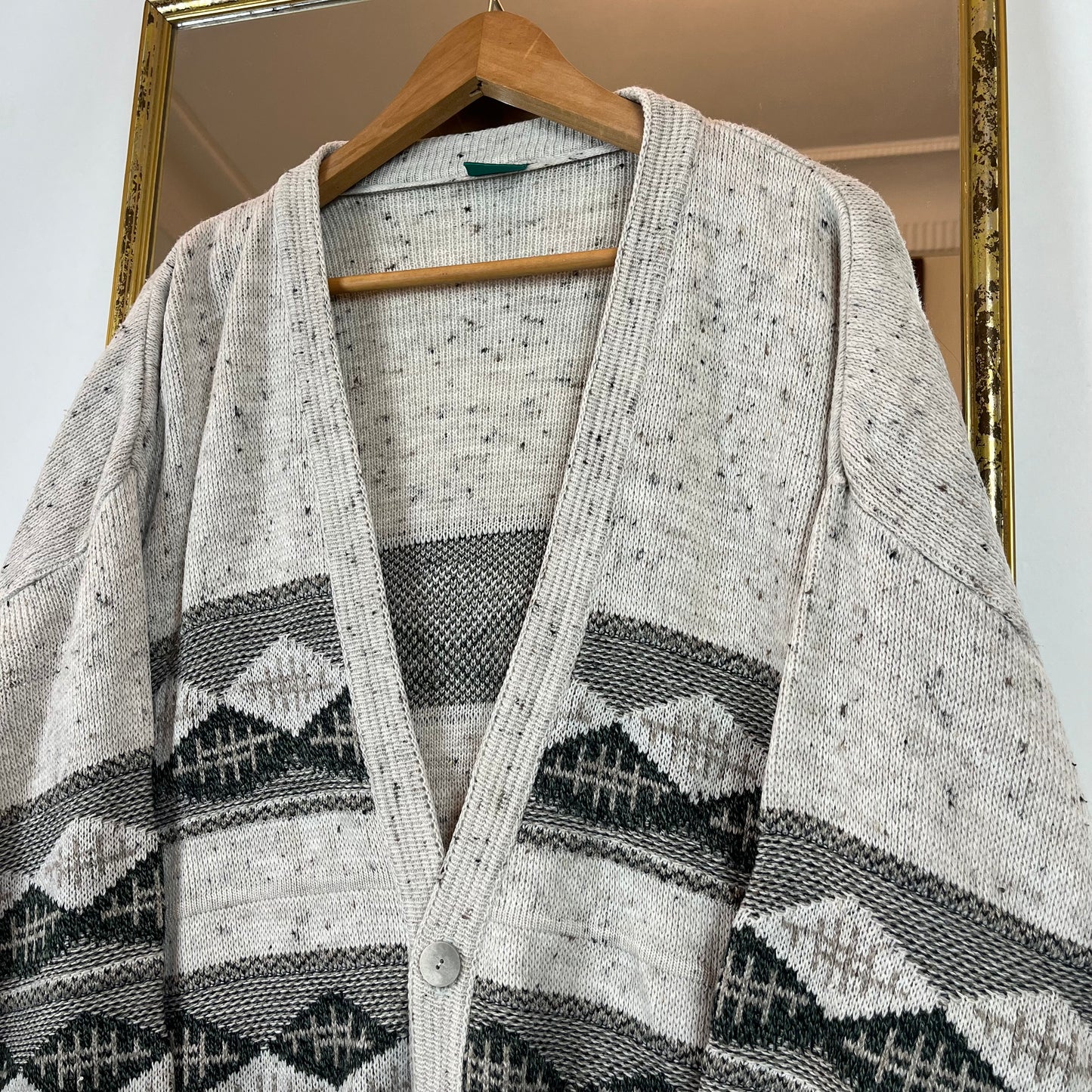 Patterned cardigan