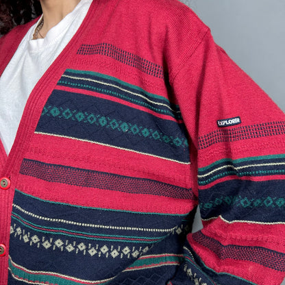 Patterned cardigan