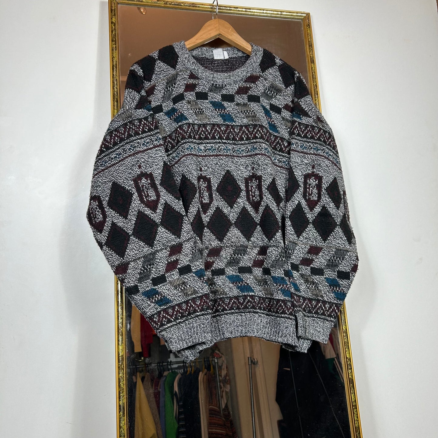 Patterned sweater