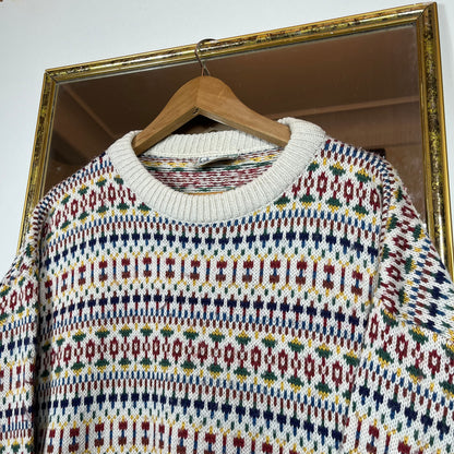 Patterned sweater