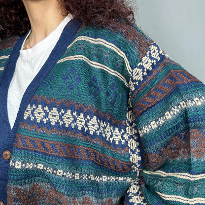 Patterned cardigan