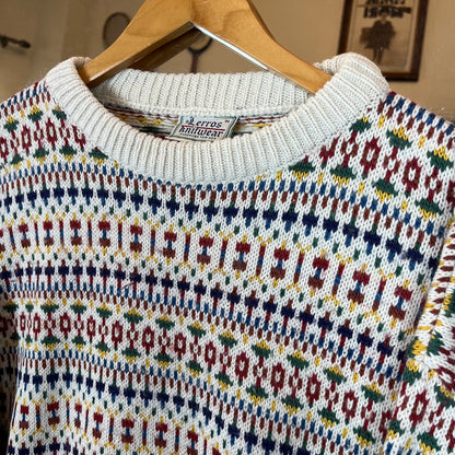 Patterned sweater